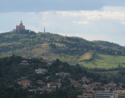 Map of Emilia-Romagna Italy