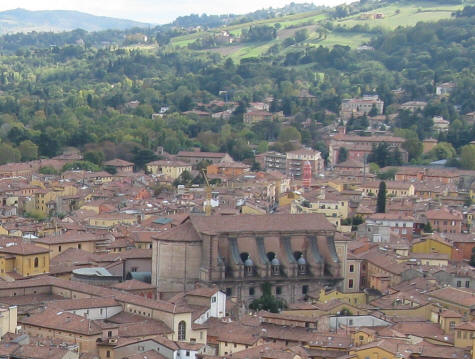 San Domenico Basilica in Bologna Italy