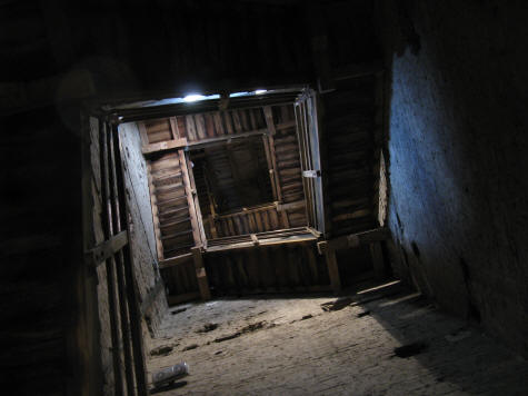 Staircase to the top of Bologna Tower