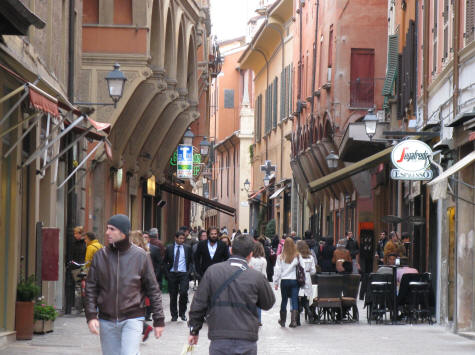 Via d'Azeio in Bologna Italy